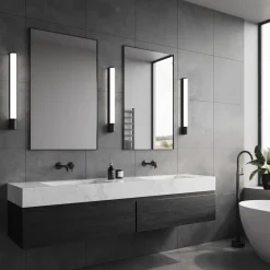 Nordlux Baderomsbelysning Vegg<Malika 68 vegglampe for baderom 15W IP44 m/stikkontakt