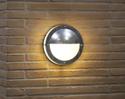 Nordlux Utelamper Til Kystområder|Utelamper - Veggskjold / Plafond<Malte vegglampe utendørs E27 IP54 - stål