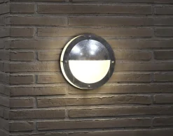 Nordlux Utelamper Til Kystområder|Utelamper - Veggskjold / Plafond<Malte vegglampe utendørs E27 IP54 - stål
