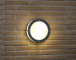 Nordlux Utelamper Til Kystområder|Utelamper - Veggskjold / Plafond<Malte vegglampe utendørs E27 IP54 - stål