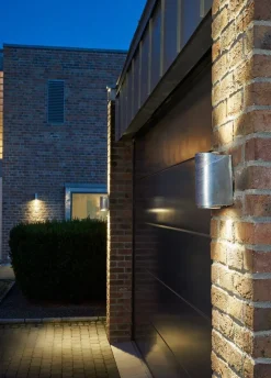 Norlys Lightup-Pris|Utelamper Med Opp/Ned Lys<Mandal 1370 vegglampe opp/ned - Svart