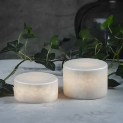 Unison Bordlamper For Utendørsbruk|Bordlamper Ute<Marble bordlampe batteridrevet m/timer - Small