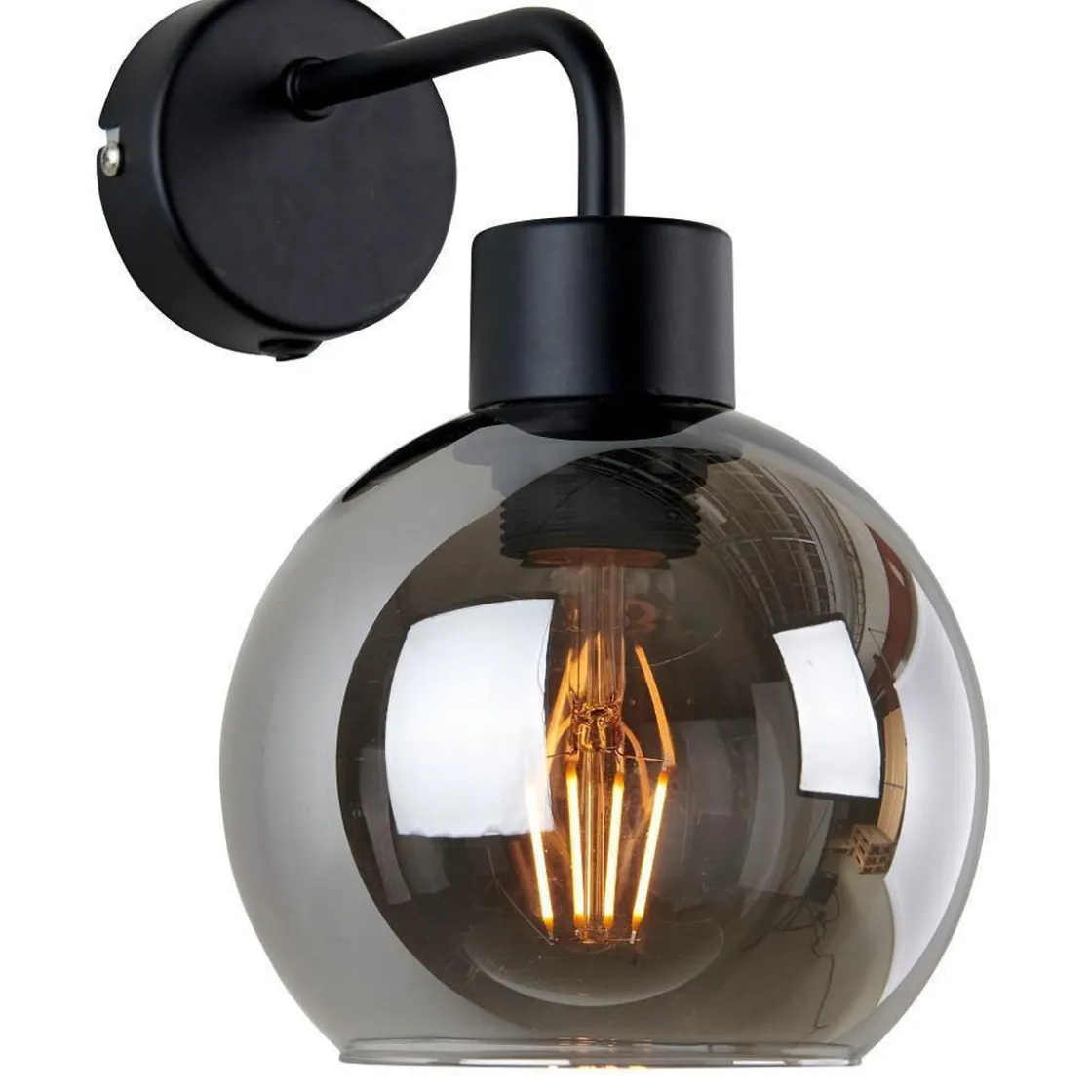 Ms - belysning Interiørlamper<Marco vegglampe /røk