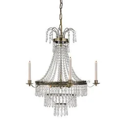 Marksløjd Kjøkkenbelysning Tak|Lysekroner<Marielund lysekrone 3 lys - antikk -