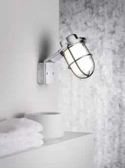 Nordlux Belysning Over Speilet På Badet|Baderomsbelysning Vegg<Marina vegglampe -