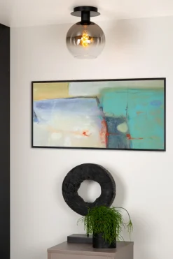 Lucide Kjøkkenbelysning Tak|Taklamper / Takplafonder<Marius taklampe - røykfarget/Svart