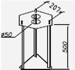 Norlys Lyktestolper<Markfeste 306