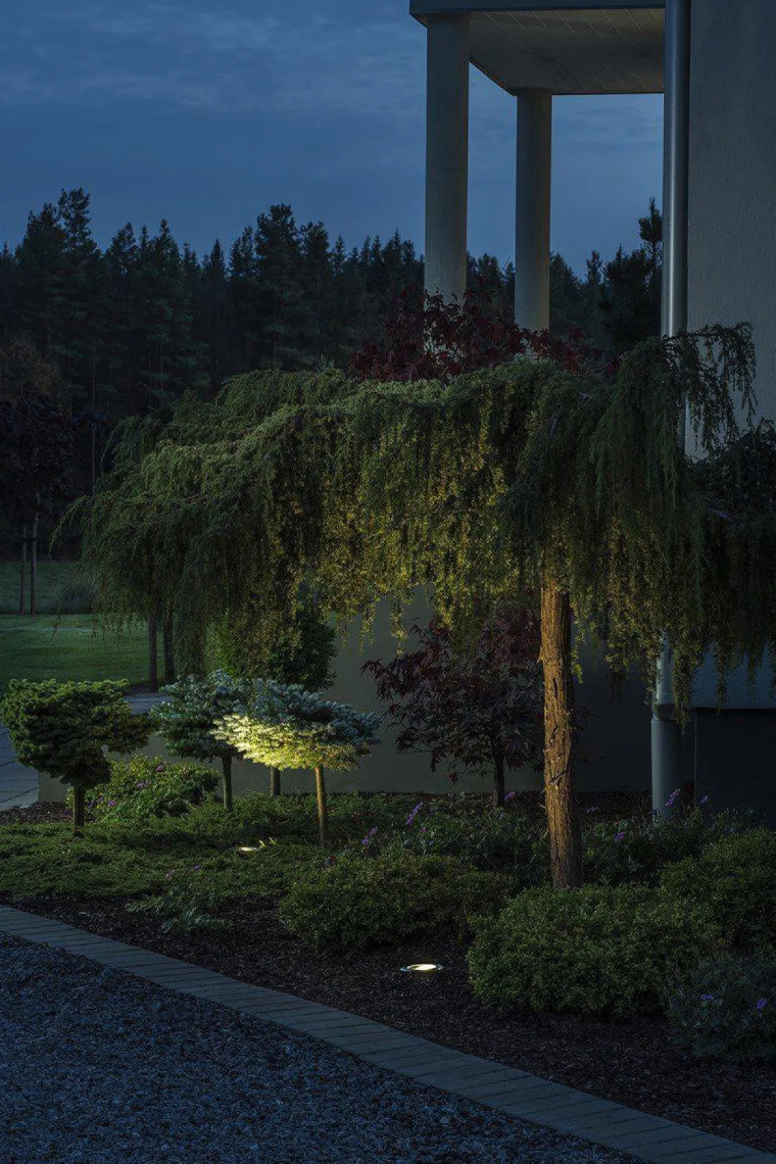 Konstsmide Uplights<Markspot m/GU10 sokkel og justerbar spredning