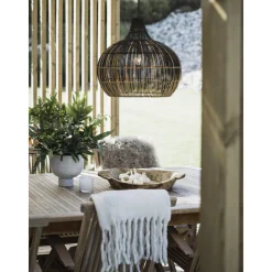 Pr home of Scandinavia Ab Kjøkkenbelysning Tak|Takpendler<Martha takpendel 38,5 cm - Natur/Svart