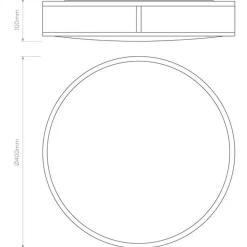 Astro Lighting Baderomsbelysning Tak|Kjøkkenbelysning Tak<Mashiko 400 rund taklampe IP44