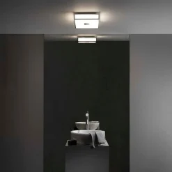 Astro Lighting Baderomsbelysning Tak|Kjøkkenbelysning Tak<Mashiko 300 Square taklampe IP44 - Polert