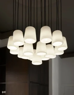 New Works Kjøkkenbelysning Tak|Takpendler<Material takpendel - Hvit