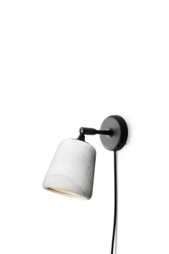 New Works Leselamper<Material Vegglampe - Marmor