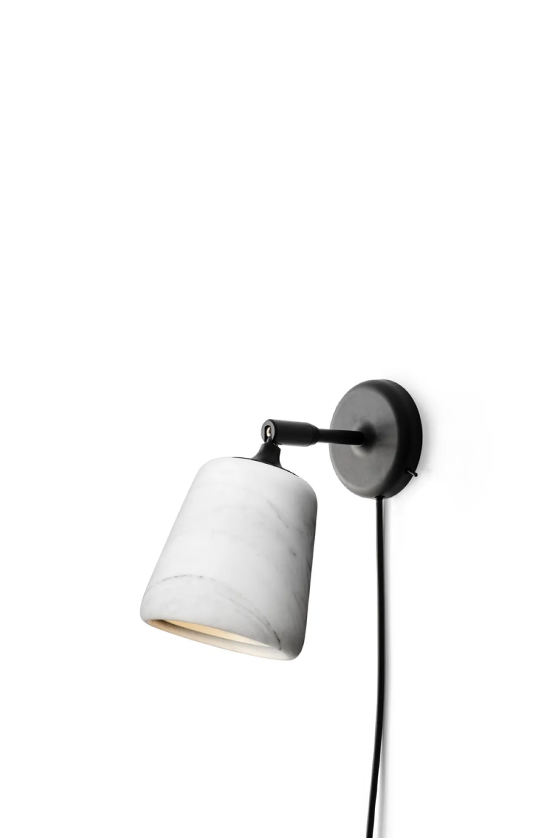 New Works Leselamper<Material Vegglampe - Marmor