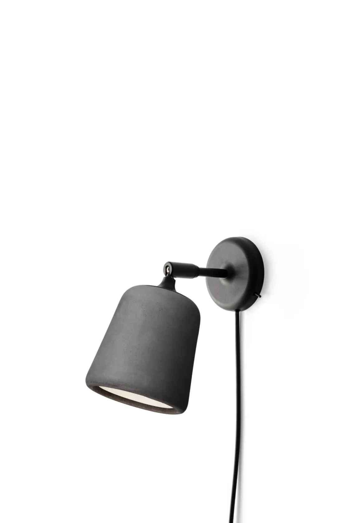 New Works Leselamper<Material Vegglampe - Mørk Betong