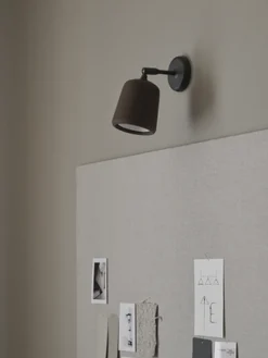 New Works Leselamper<Material Vegglampe - Røkt