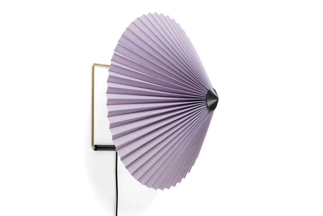 HAY Interiørlamper<Matin Vegglampe lavendel - 38 cm u/ledning