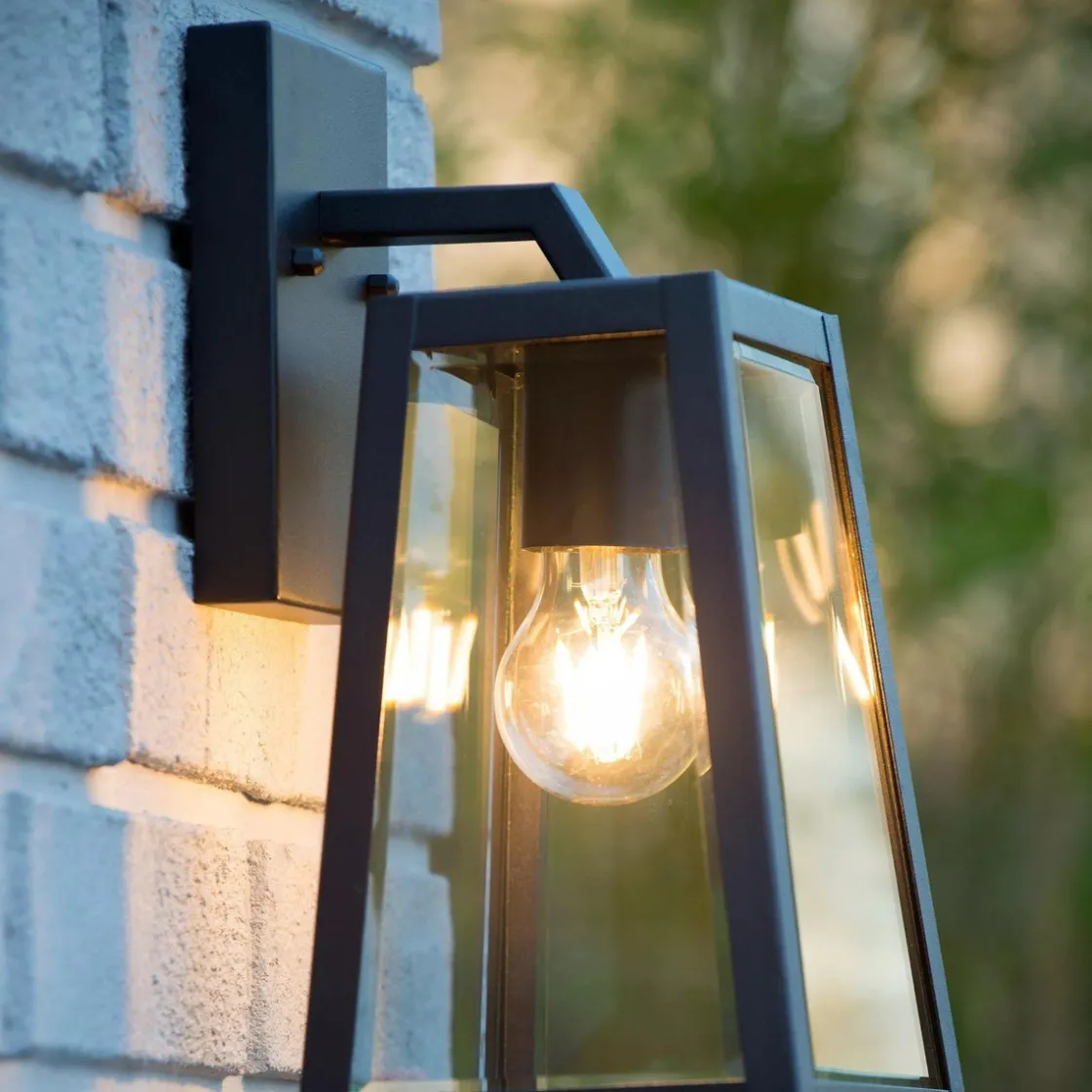 Lucide Utelamper - Klassiske Vegglamper<Matsol vegglampe utendørs E27 -