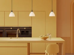 Herstal Kjøkkenbelysning Tak|Takpendler<Mega Dove takpendel - Svart/Opal