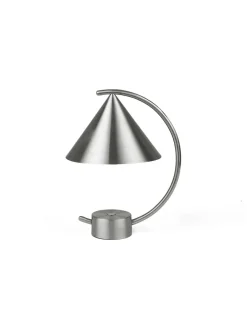 Ferm Living Oppladbare Bordlamper<Meridian bordlampe - stål
