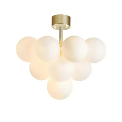 Marksløjd Kjøkkenbelysning Tak|Taklamper / Takplafonder<Merlot taklampe - Messing/Hvit -