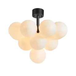 Marksløjd Kjøkkenbelysning Tak|Taklamper / Takplafonder<Merlot taklampe - Svart/Hvit - Svart / Hvit