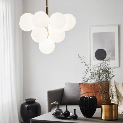 Marksløjd Kjøkkenbelysning Tak|Takpendler<Merlot takpendel - messing/hvit -