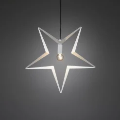 Konstsmide Adventsstjerner<Metallstjerne 45 cm - Hvit