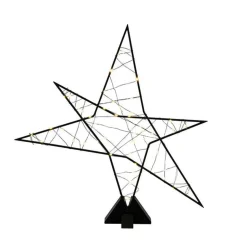 Konstsmide Juledekorasjon<Metalstjerne på fot 43 cm