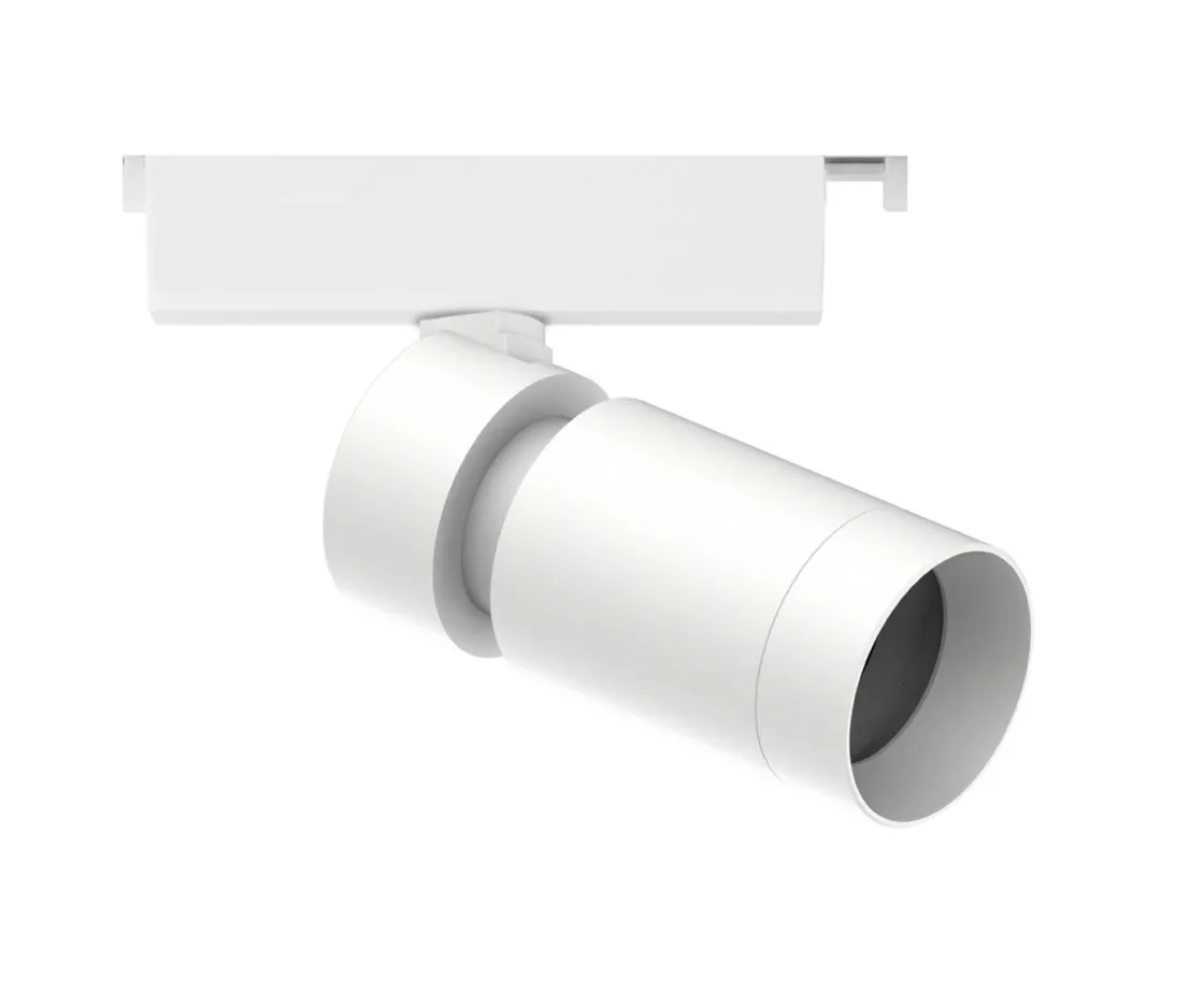 NorDesign Microline Spotskinner<Microline Beta spot 8W 2700 kelvin 24V RA90 10-40 grader spredning