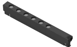 NorDesign Microline Spotskinner<Microline Gamma lyslist 7,4W 2700 kelvin 24V RA90 - Dimbar