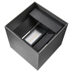 Nordlux Utelamper Med Opp/Ned Lys<Milda kubi vegglampe for utendørsbruk opp/ned IP44 4,9W 3000 Kelvin