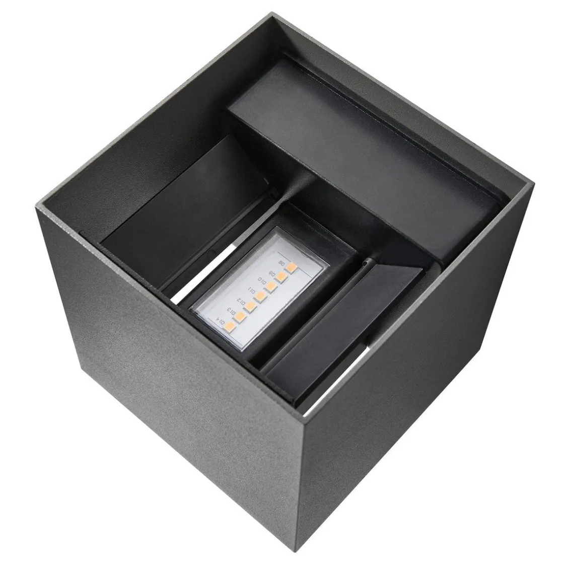 Nordlux Utelamper Med Opp/Ned Lys<Milda kubi vegglampe for utendørsbruk opp/ned IP44 4,9W 3000 Kelvin