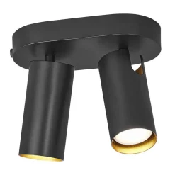 DFTP Kjøkkenbelysning Tak|Spotter & Skinner<Mimi dobbel spot - Svart
