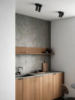 DFTP Kjøkkenbelysning Tak|Spotter & Skinner<Mimi dobbel spot - Svart