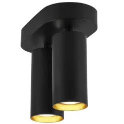 DFTP Kjøkkenbelysning Tak|Spotter & Skinner<Mimi dobbel spot - Svart