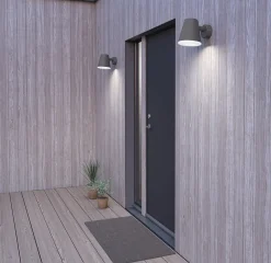 Belid Utelamper Med Opp/Ned Lys<Mist vegglampe utendørs IP44 E27