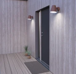 Belid Utelamper Med Opp/Ned Lys<Mist vegglampe utendørs IP44 E27