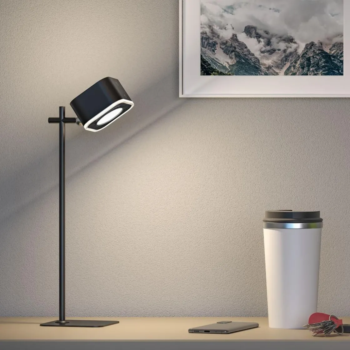 Paulmann Oppladbare Bordlamper<Mobil portabel bord/vegglampe oppladbar 1,6W 2700-6500 Kelvin
