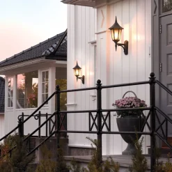 Norlys Lightup-Pris|Utelamper - Klassiske Vegglamper<Modena 350