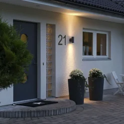 Konstsmide Lightup-Pris|Utelamper Med Opp/Ned Lys<Modena vegglampe big