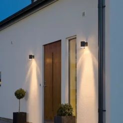 Konstsmide Lightup-Pris|Utelamper Med Opp/Ned Lys<Modena vegglampe I ned -