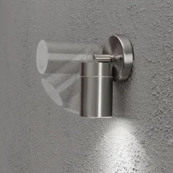 Konstsmide Utelamper Med Opp/Ned Lys<Modena vegglampe ned m/tilt - rustfritt