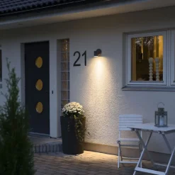 Konstsmide Lightup-Pris|Utelamper Med Opp/Ned Lys<Modena vegglampe nedlys big -