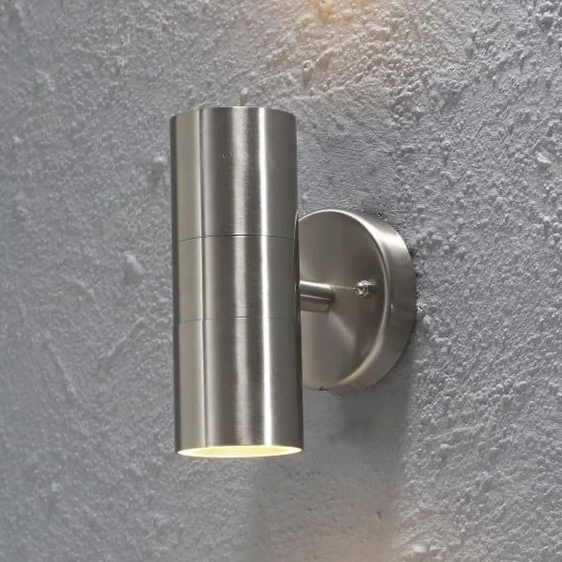 Konstsmide Utelamper Med Opp/Ned Lys<Modena vegglampe opp/ned GU10 rustfritt