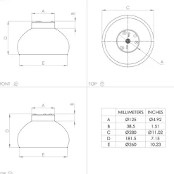 Eglo Kjøkkenbelysning Tak|Taklamper / Takplafonder<Mogano takplafond 28 cm E27 -