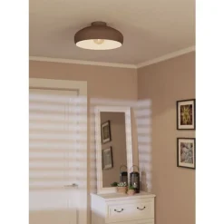 Eglo Kjøkkenbelysning Tak|Taklamper / Takplafonder<Mogano takplafond 40 cm E27 - Mokka