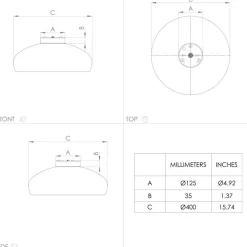 Eglo Kjøkkenbelysning Tak|Taklamper / Takplafonder<Mogano takplafond 40 cm E27 -