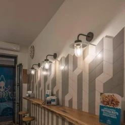 Slv Utelamper - Klassiske Vegglamper<Molat vegglampe utendørs IP44