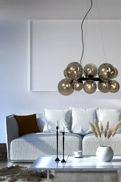 Aneta Lighting Kjøkkenbelysning Tak|Takpendler<Molekyl takpendel rund